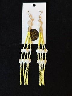 Yellow heart fringe