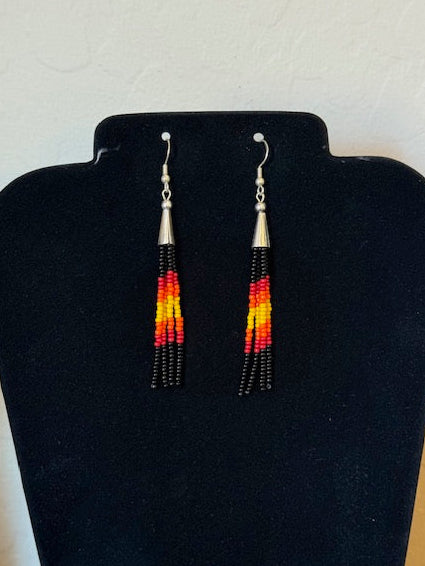 Mini black fringes