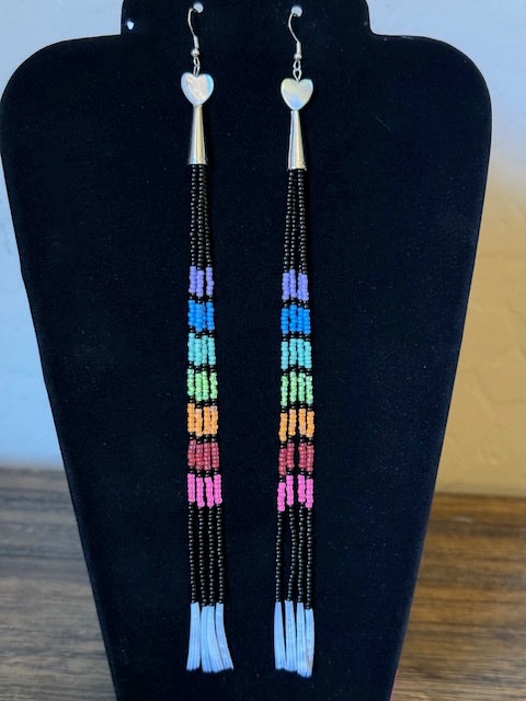 Rainbow fringe w/ dentaliums