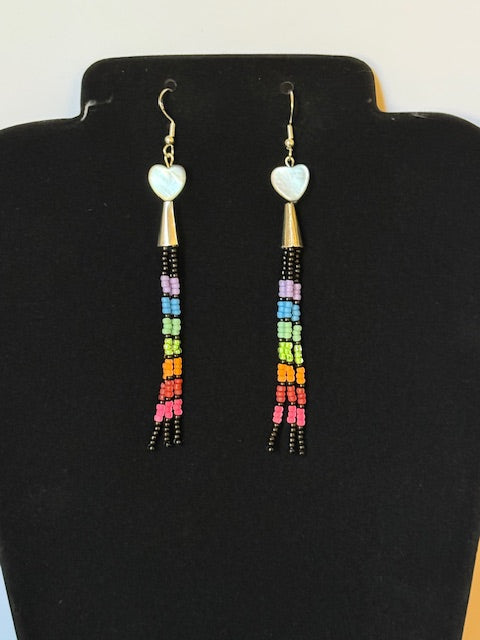Mini rainbow fringe